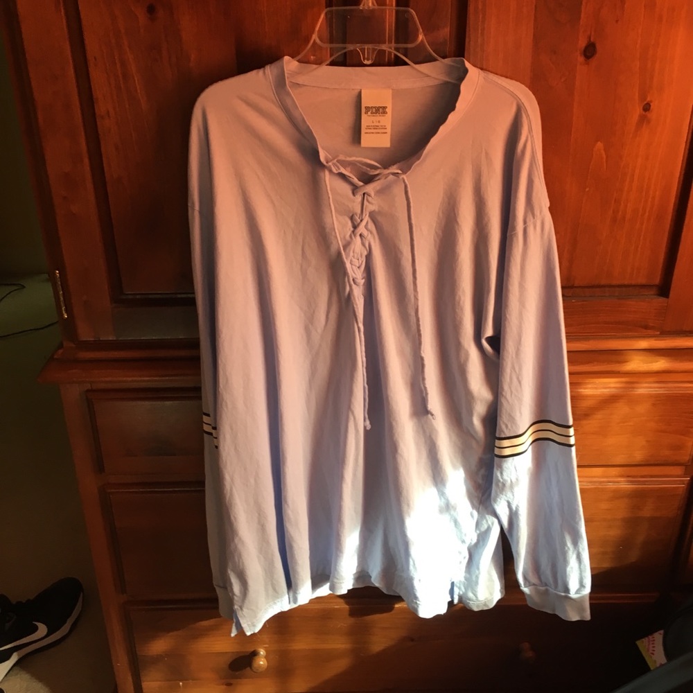 PINK Blue T Shirt